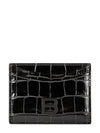 Women’s Hour Glass Card Wallet 637370 1LR67 1000 - BALENCIAGA - BALAAN.