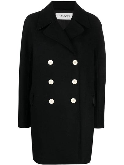 Trench Coat RWCO00315758A2310 Black - LANVIN - BALAAN 2