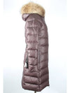 Women s Fabre Fox Fur Brown Padding - MONCLER - BALAAN 4