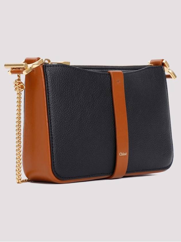 Marcie Leather Small Shoulder Bag Black - CHLOE - BALAAN 4