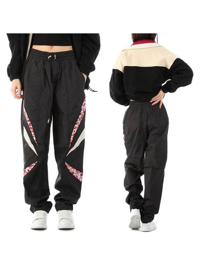 Dexton Patchwork Track Pants Black - ISABEL MARANT - BALAAN 2