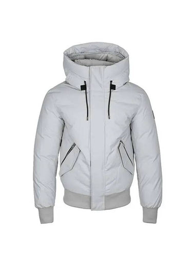 Men's Dixon Padded Hooded Jacket Grey - MACKAGE - BALAAN 1