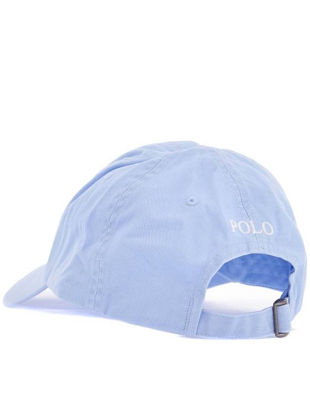 Embroidered Pony Logo Ball Cap Light Blue - POLO RALPH LAUREN - BALAAN 3