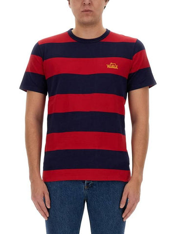 STRIPED T-SHIRT - WOOLRICH - BALAAN 1