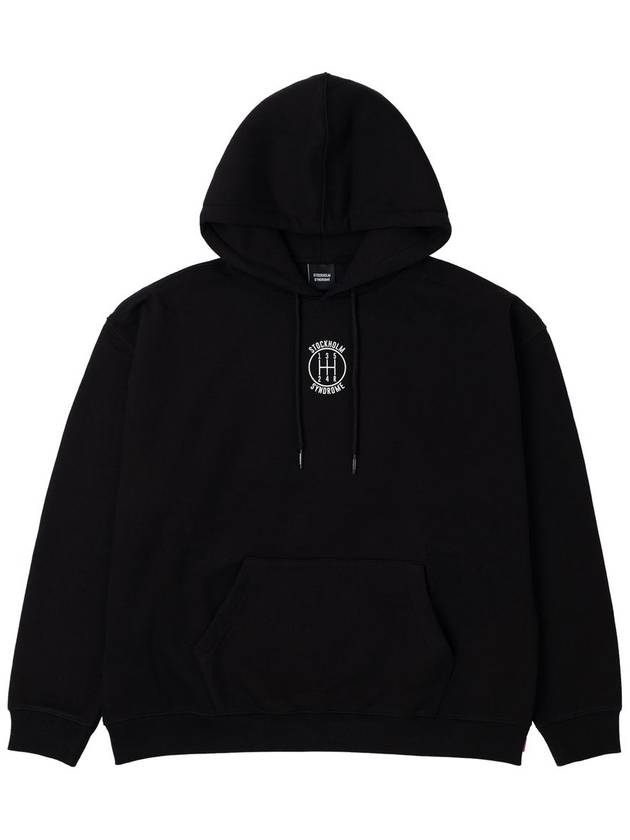 Men's Print Cotton Hoodie Black - STOCKHOLM SYNDROME - BALAAN 3