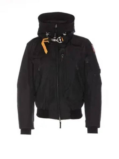 Gobi Spring Hooded Bomber Jacket Black - PARAJUMPERS - BALAAN 1