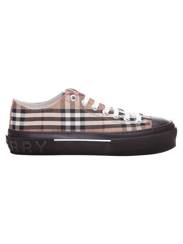 Cotton Vintage Check Low-Top Sneakers - BURBERRY - BALAAN 1