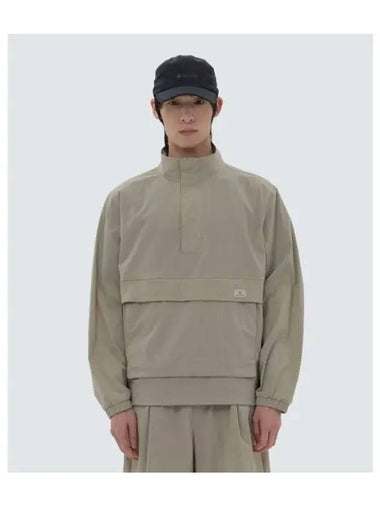 Root Stand Neck Anorak Beige S24MMRAN60 - SNOW PEAK - BALAAN 1