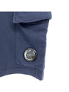 Men's Lens Patch Cargo Shorts Navy - CP COMPANY - BALAAN 4