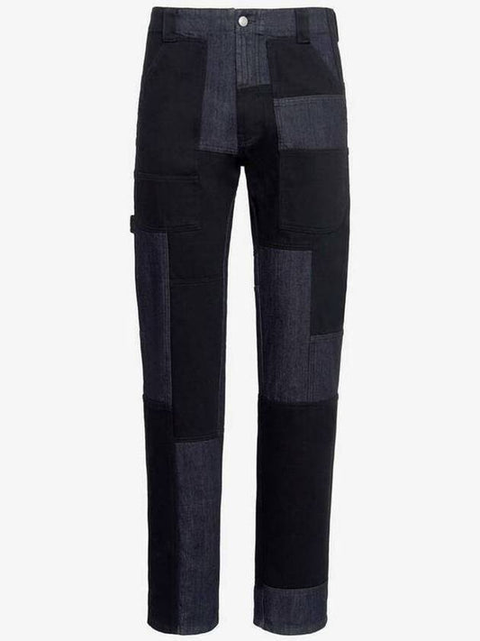 Patchwork Workwear Jeans - ALEXANDER MCQUEEN - BALAAN 2