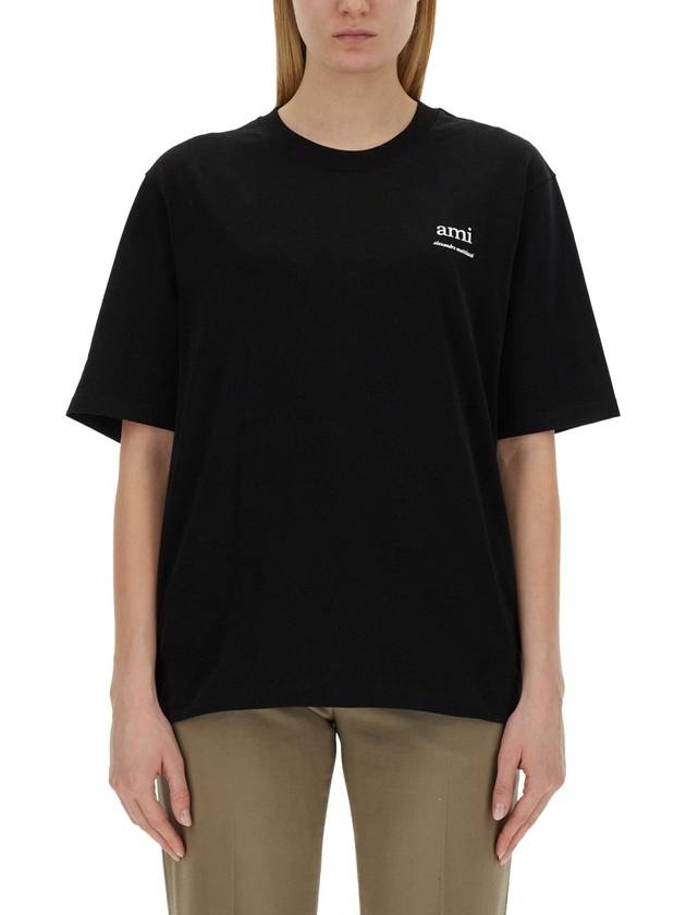 Alexandre Mattiussi Short Sleeve T-Shirt Black - AMI - BALAAN 17