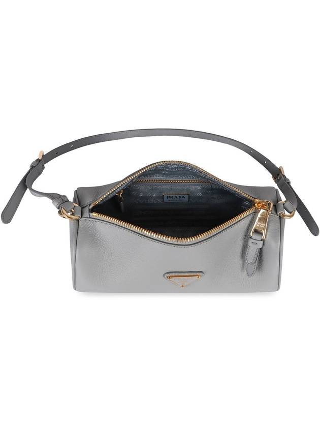 Leather Pouch Bag Opaline - PRADA - BALAAN 6