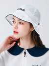 Ribbon tie nylon bucket hat WHITE - MONBIRDIE GOLF - BALAAN 2