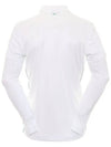 Men's Liam Regular Fit Long Sleeve PK Shirt White - J.LINDEBERG - BALAAN 4