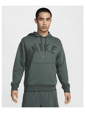 Swoosh Men s Dry Fit French Terry Pullover Fitness Hoody Vintage Green Heather Black FV9920 338 699527 - NIKE - BALAAN 1