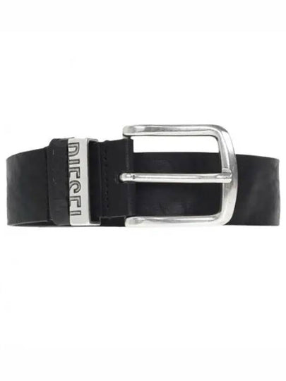 B Visble Leather Belt Black - DIESEL - BALAAN 2