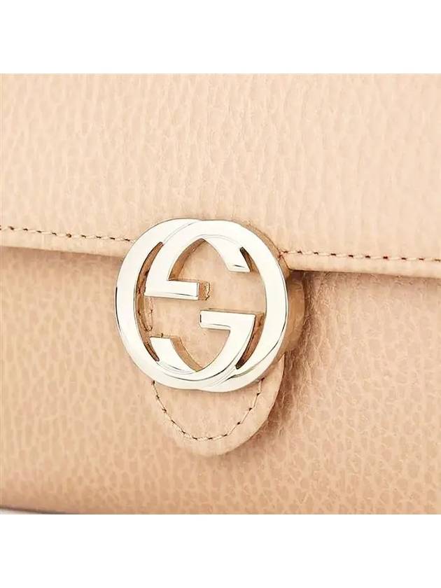 GG Interlocking Half Wallet Black - GUCCI - BALAAN 8