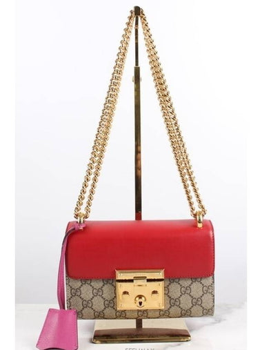 Padlock GG Supreme shoulder bag - GUCCI - BALAAN 1