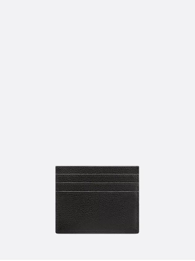 Oblique Saddle Card Wallet Black Beige - DIOR - BALAAN 3