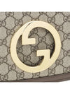 Blondie GG Canvas Shoulder Bag Beige - GUCCI - BALAAN 7