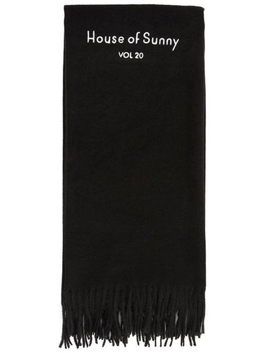 Scarf VOL20147 JET BLACK Unisex - HOUSE OF SUNNY - BALAAN 1