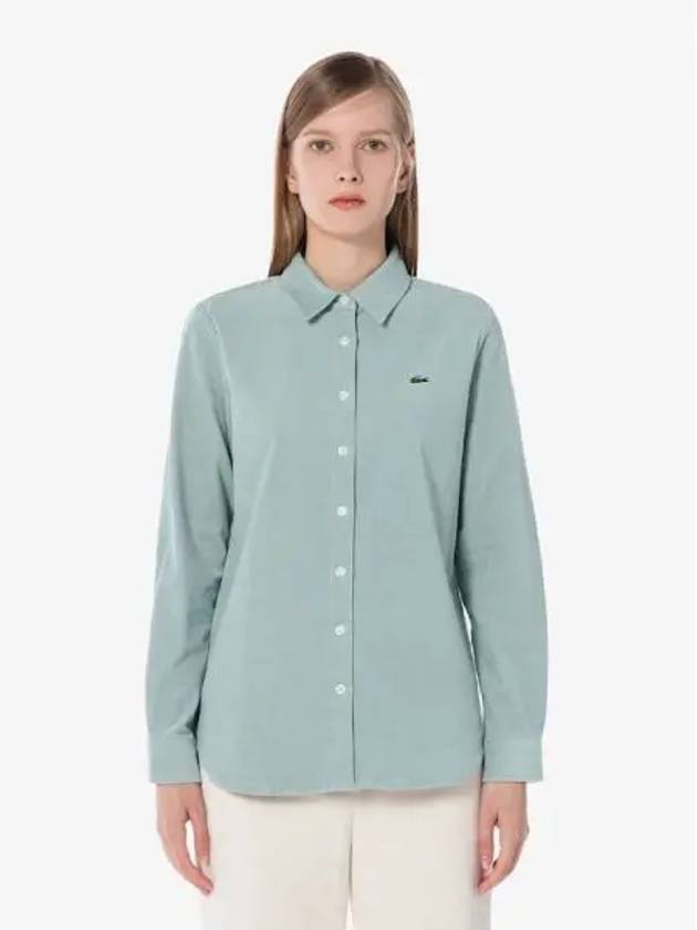 Women s corduroy shirt CF336E 54N BMY domestic product GQ2N24082972699 - LACOSTE - BALAAN 1