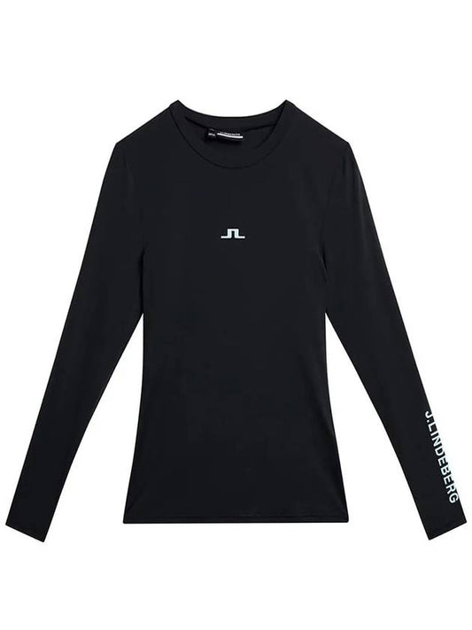 Tekla Crew Neck Top GWJT08999 9999 Women's Tekla Crew Neck Top - J.LINDEBERG - BALAAN 2