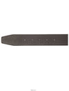 Sliver Soft Grain Leather T Icon Belt Brown Black - TOM FORD - BALAAN 4