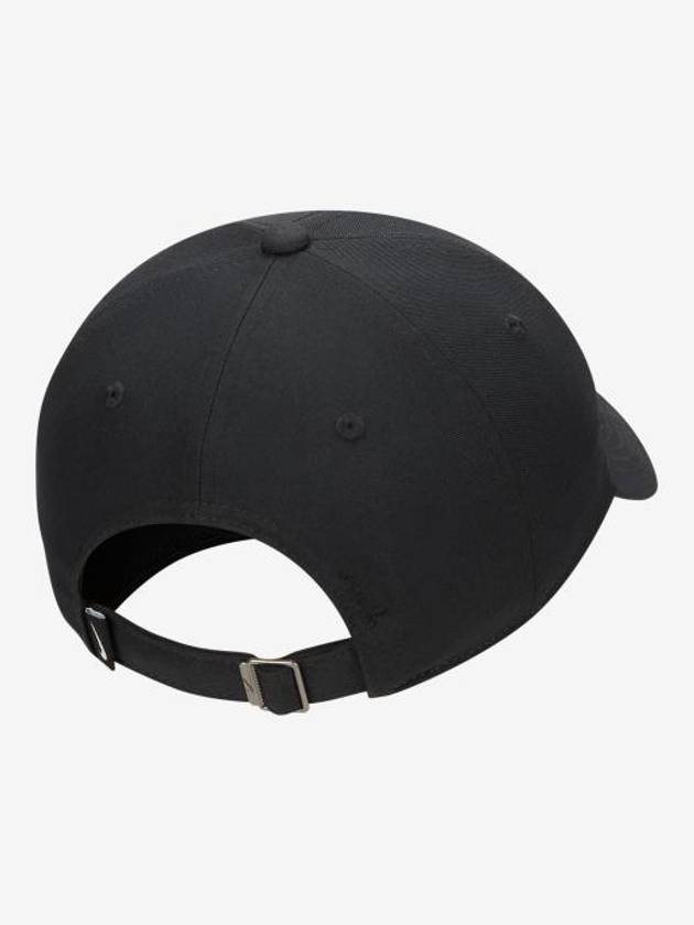 Club Unstructured Swoosh Ball Cap Black - NIKE - BALAAN 3