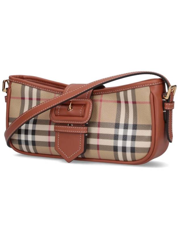 Check Shoulder Bag Brown - BURBERRY - BALAAN 3