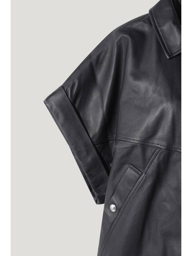 FANO Leather Jacket - IRO - BALAAN 4