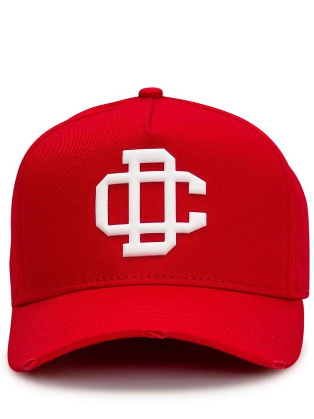 logo embroidery baseball cap hat BCM071105C00001 - DSQUARED2 - BALAAN 2