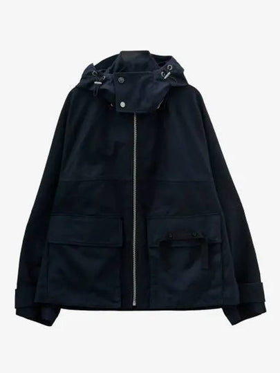 Le Blouson Molhaddo Hooded Military Parka Navy - JACQUEMUS - BALAAN 2