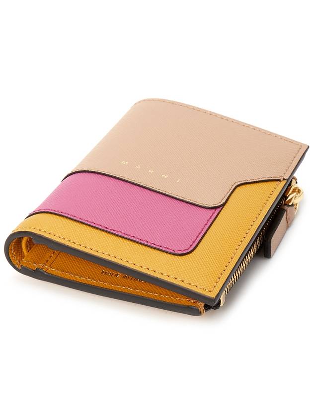 Leather two fold wallet PFMO0054U1LV520 - MARNI - BALAAN 4