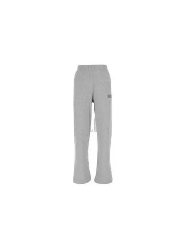 Isoli Cotton Blend Track Pants Grey - GANNI - BALAAN 2