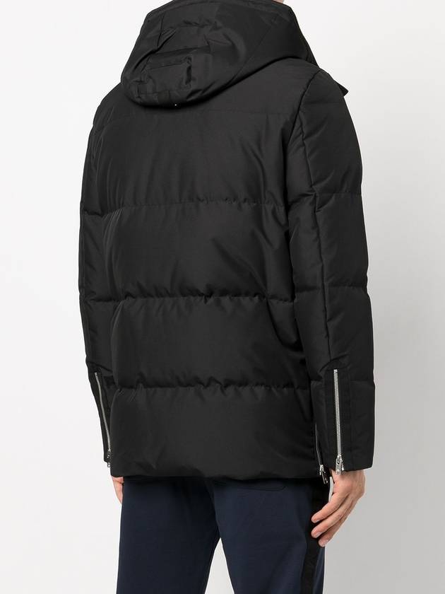 Cloud 3Q Hooded Down Padding Black - MOOSE KNUCKLES - BALAAN 4