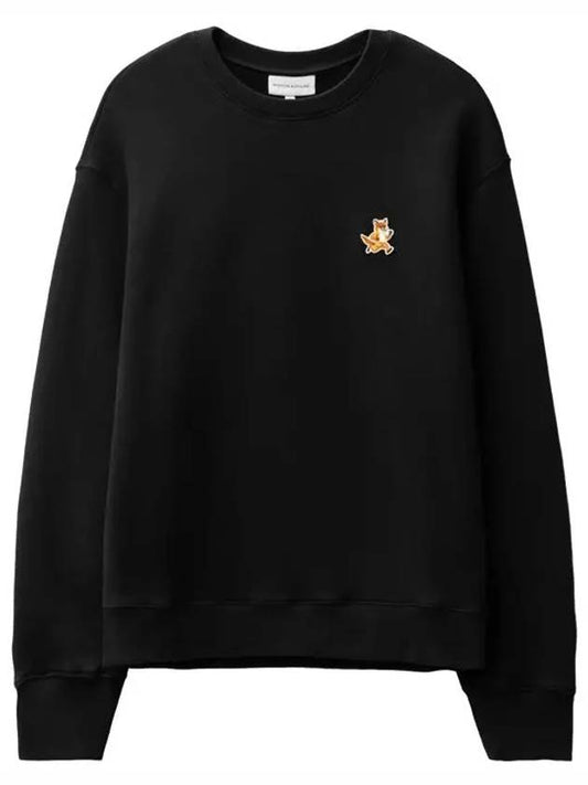 Fox Cotton Sweatshirt Black - MAISON KITSUNE - BALAAN 2