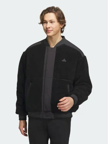 Fleece Collegiate Padded Jacket Men IL8919 555917 - ADIDAS - BALAAN 1