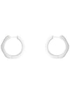 Earrings Silver Hoop Earrings YBD779170001 - GUCCI - BALAAN 1