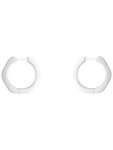 Earrings Silver Hoop Earrings YBD779170001 - GUCCI - BALAAN 1