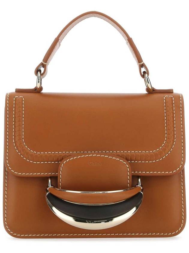 Kattie Small Leather Tote Bag Brown - CHLOE - BALAAN 2