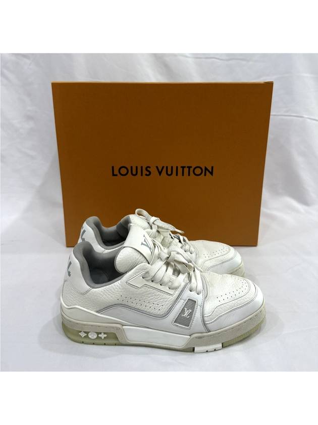 6 5 LV Men s 54 Trainer Sneakers White - LOUIS VUITTON - BALAAN 6