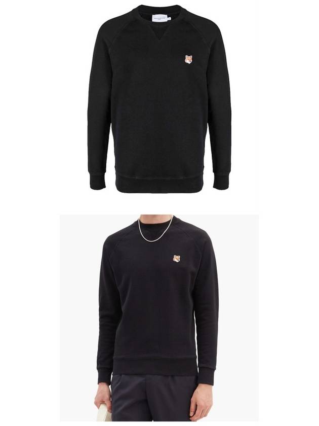 Fox Head Patch Classic Sweatshirt Black - MAISON KITSUNE - BALAAN 5