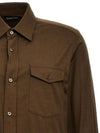 Long Sleeve Shirt JBL001JMS001S23KB386 Brown - TOM FORD - BALAAN 4