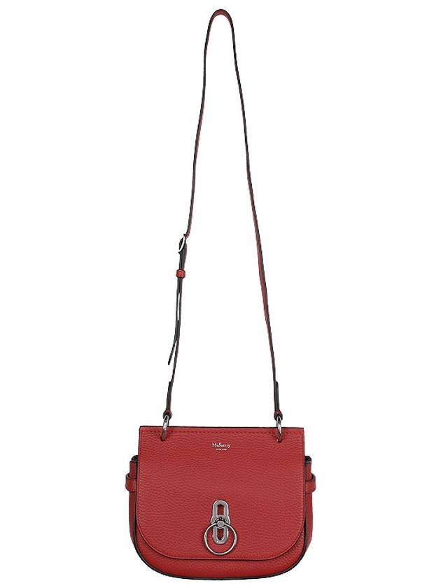 Amberley Small Satchel Cross Bag Red - MULBERRY - BALAAN 4