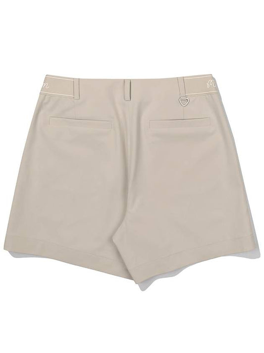 Side band shorts BEIGE WOMAN - MALBON GOLF - BALAAN 2