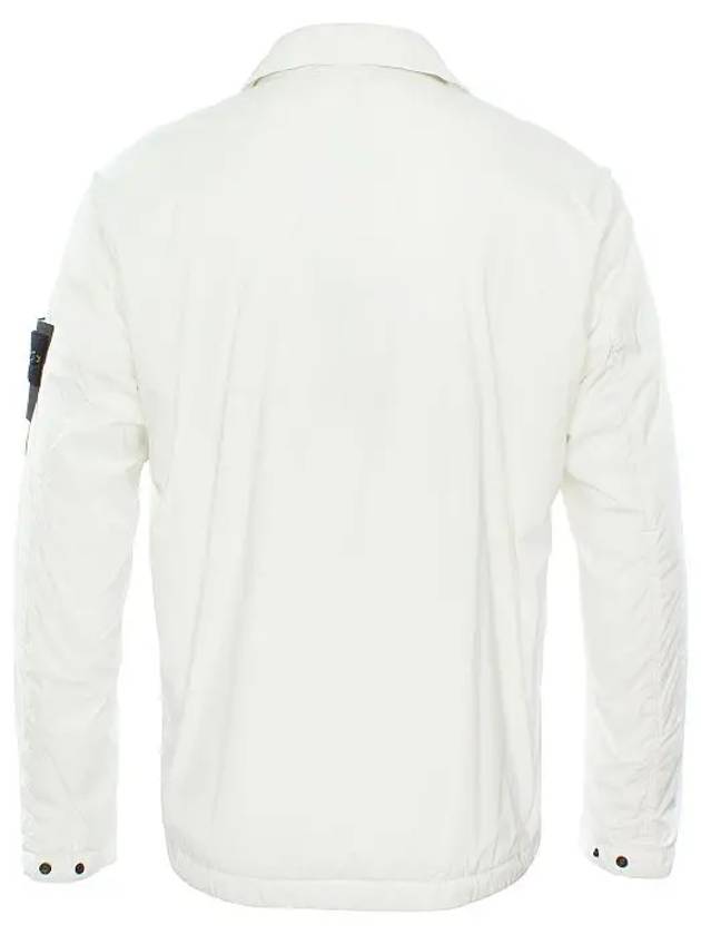 Skin Touch Nylon Garment Dyed Jacket White - STONE ISLAND - BALAAN 10