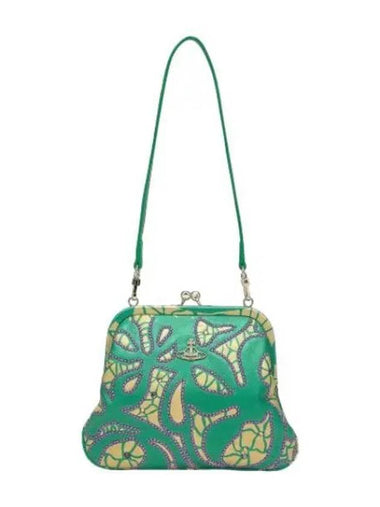 logo clutch green - VIVIENNE WESTWOOD - BALAAN 1