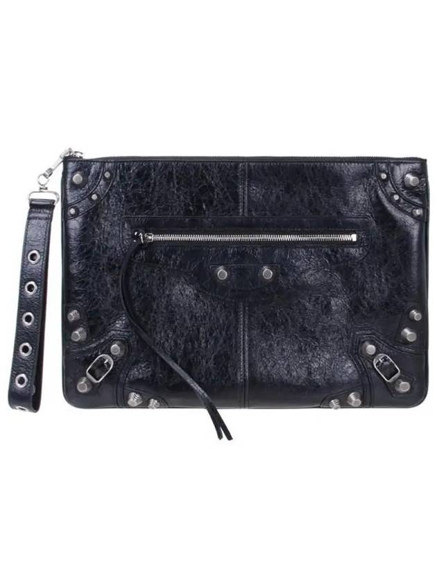 Le Cagole Large Clutch Bag Black - BALENCIAGA - BALAAN 2