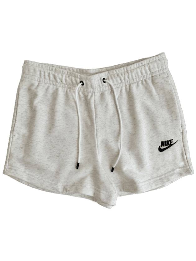 Essentials French Terry Shorts Birch Heather - NIKE - BALAAN 1